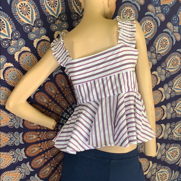 Romeo + Juliet couture Peplum top - Picture 6 of 8